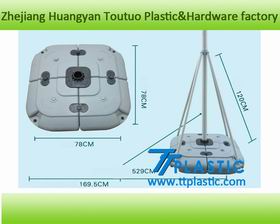 旗杆底座吹塑加工